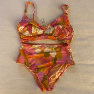 SEEA HIGH WAISTED BIKINI - SIZE SMALL